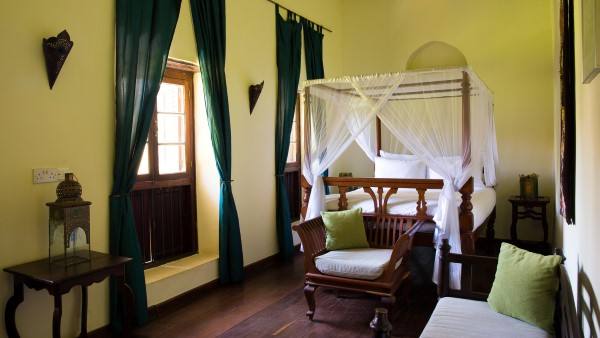 Superior Room with fine linens and free-standing shower